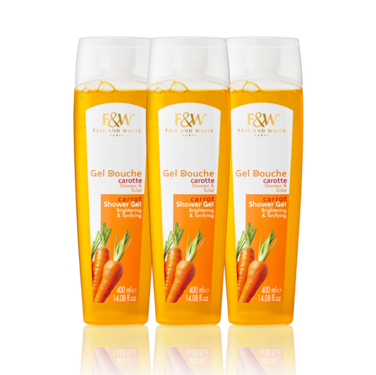 KIT SHOWER GEL - CARROT | ORIGINAL Mitchell Brands - Mitchell Brands - Skin Lightening, Skin Brightening, Fade Dark Spots, Shea Butter, Hair Growth Products