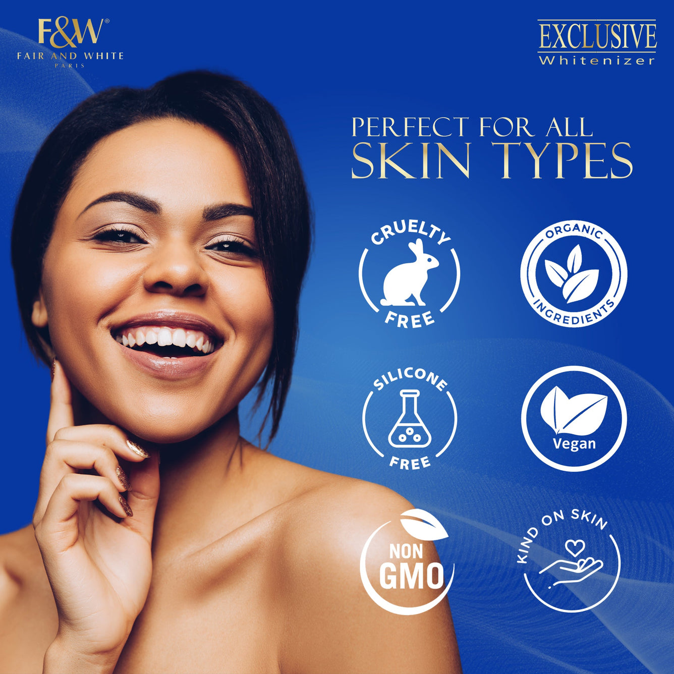 Fair & White Exclusive Bundle Mitchell Brands - Mitchell Brands - Skin Lightening, Skin Brightening, Fade Dark Spots, Shea Butter, Hair Growth Products