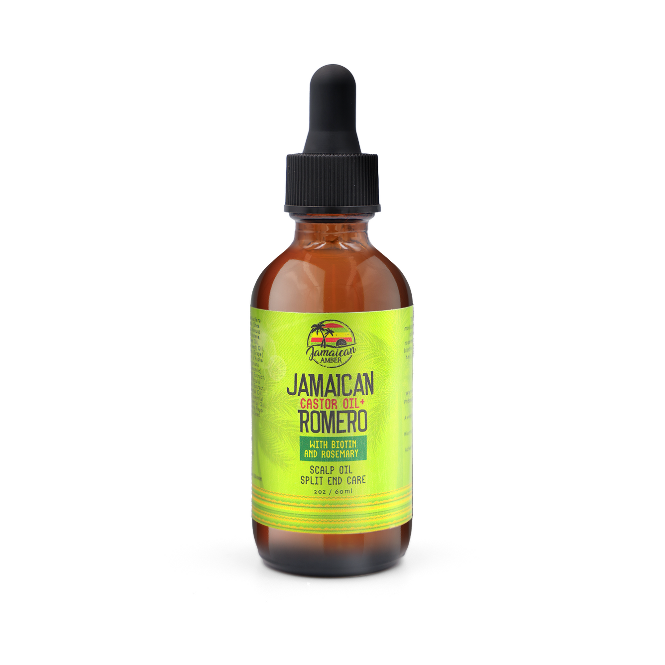 Jamaican Amber Castor Oil Romero 60ml Mitchell Brands - Mitchell Brands - Skin Lightening, Skin Brightening, Fade Dark Spots, Shea Butter, Hair Growth Products