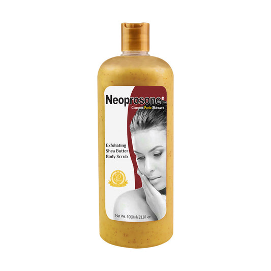 Neoprosone Exfoliating Shower Gel 1000ml Mitchell Group USA, LLC - Mitchell Brands - Skin Lightening, Skin Brightening, Fade Dark Spots, Shea Butter, Hair Growth Products