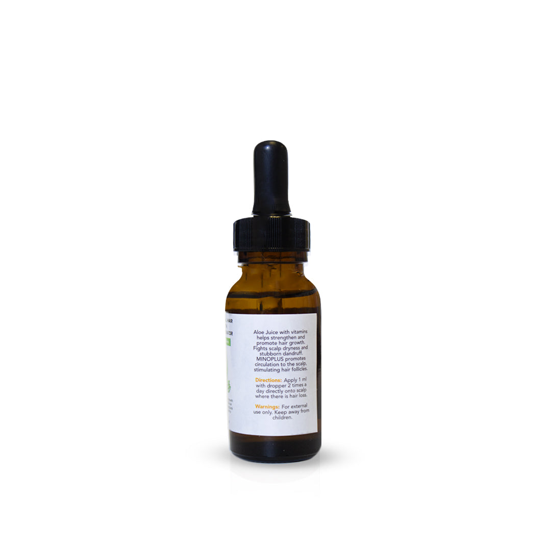 Hair Growth Serum - MinoPlus Rejuvenecedor Natural con Aloe 30ml