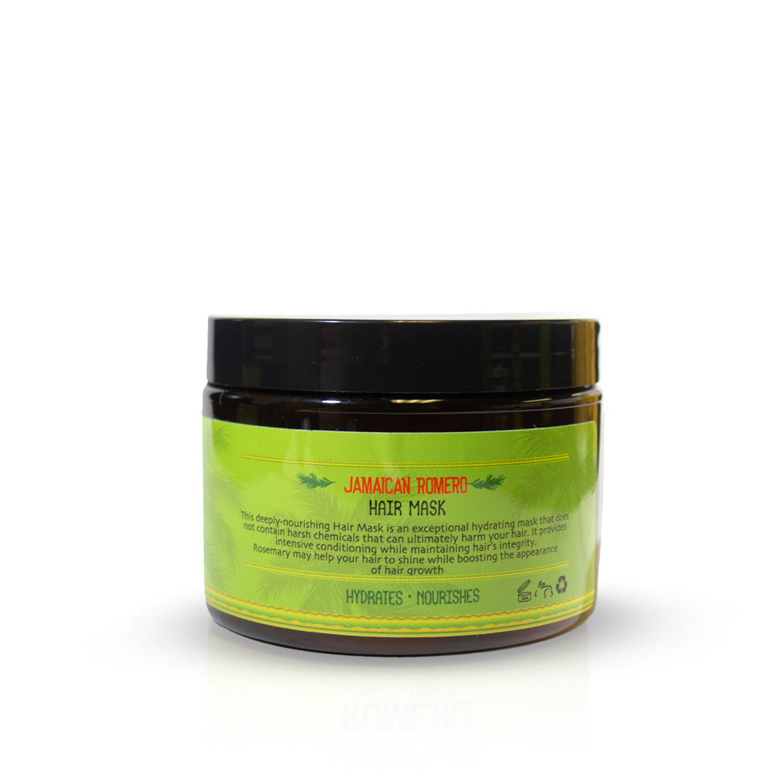 Jamaican Castor Oil Mascarilla Capilar con Aceite de Ricino Jamaiquino y Romero - 12 oz