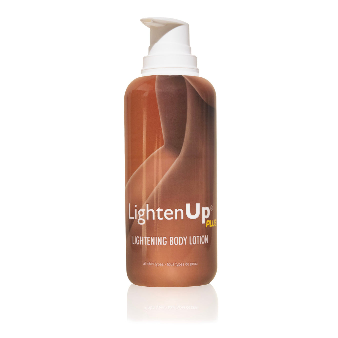 Omic LightenUp PLUS Lightening Body Lotion - 400ml LightenUp - Mitchell Brands - Skin Lightening, Skin Brightening, Fade Dark Spots, Shea Butter, Hair Growth Products